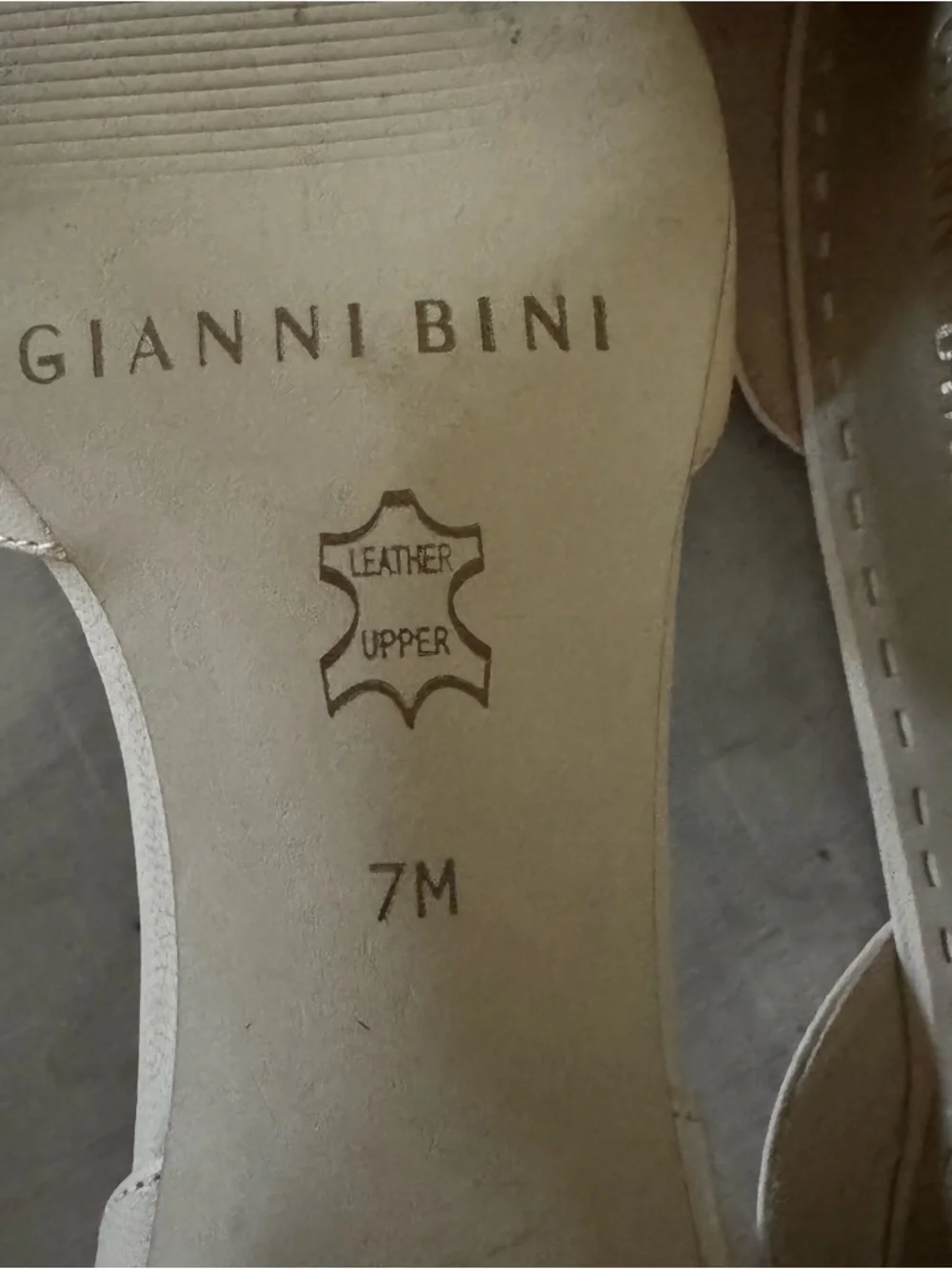 Gianni Bini Braided d’Orsay Peep Toe Nude Pump - Picture 10 of 10
